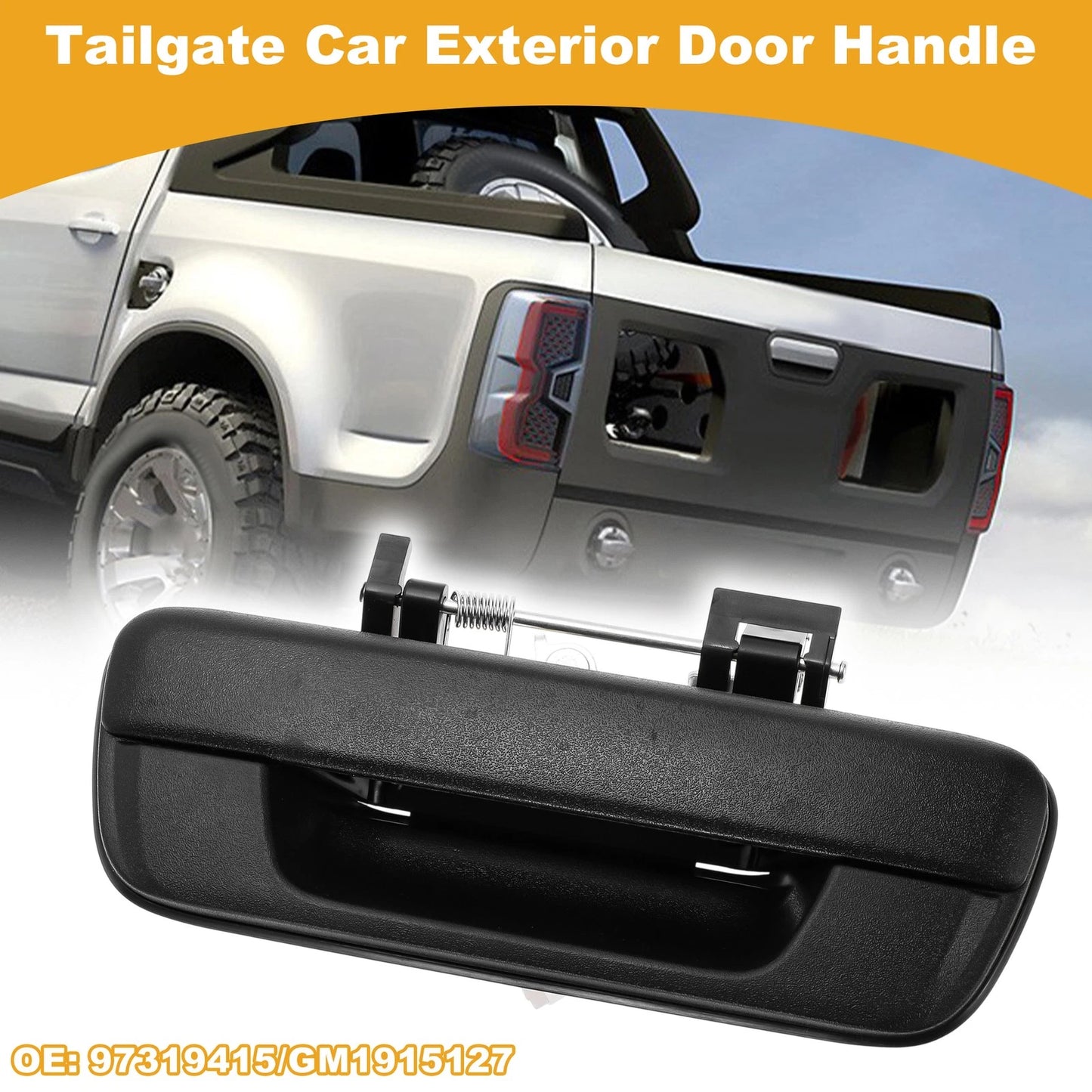 Tailgate Door Handle No.97319415 for Chevrolet Colorado (2004–2012) Black