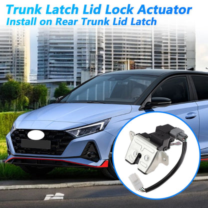 Rear Trunk Latch Lock Actuator for Hyundai I20 (2015–2019) 4 Pins 81230C7000