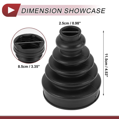 Inner CV Joint Boot Kit with Clamps for Nissan Altima (2002–2006) - 397417Y026