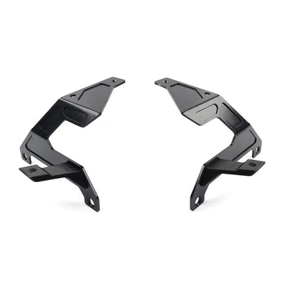 Dual A-Pillar Light Mounting Brackets for Jeep Wrangler JL Gladiator JT (2018-2023)