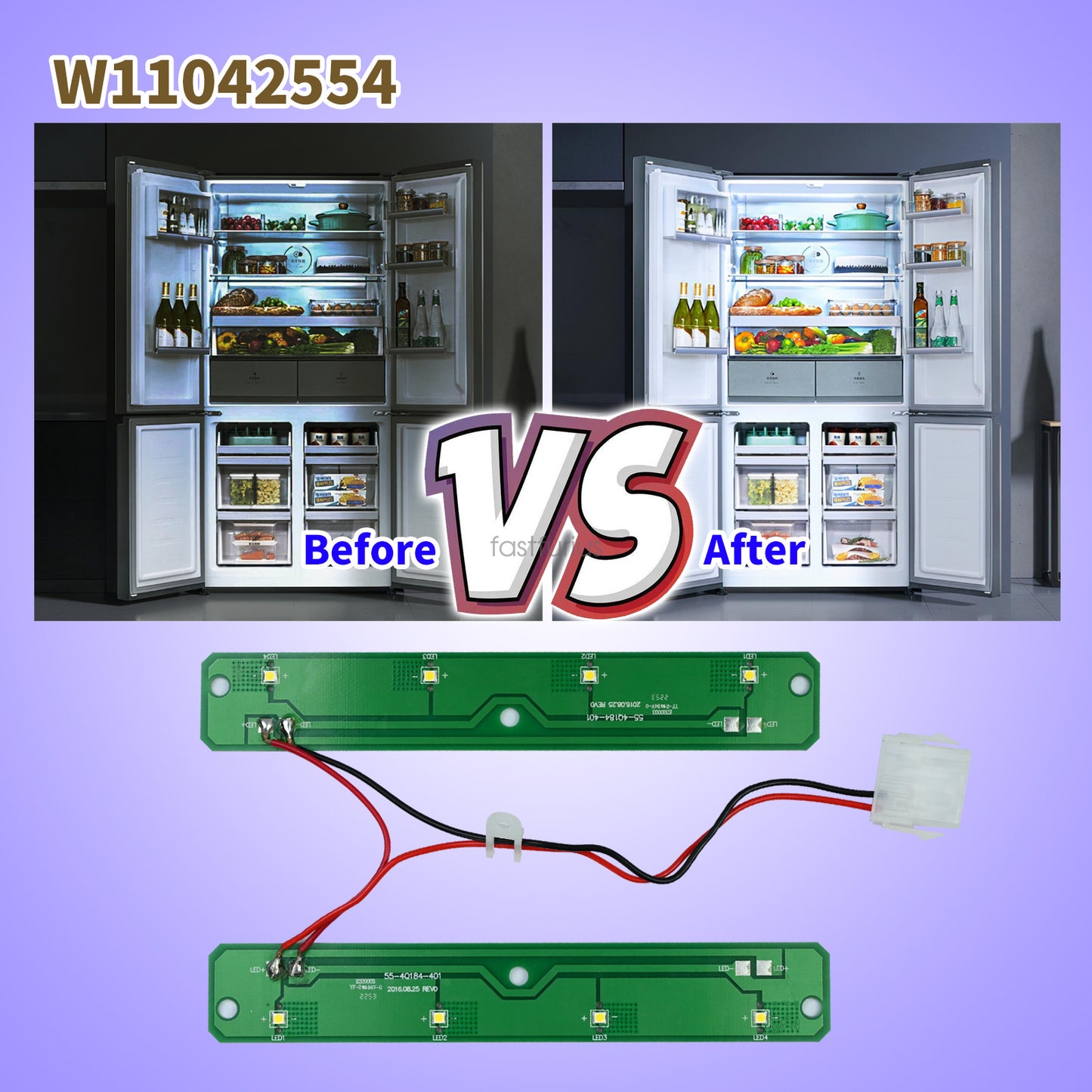 LED Light Module Board for Whirlpool Maytag Amana (2010–2023)
