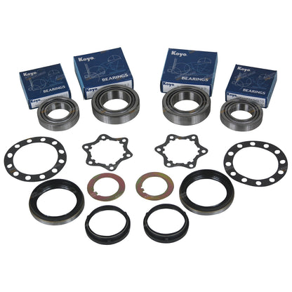 2 Front Wheel Bearing and Oil Seal Kits for Ford Maverick 4x4 (1988–1994)