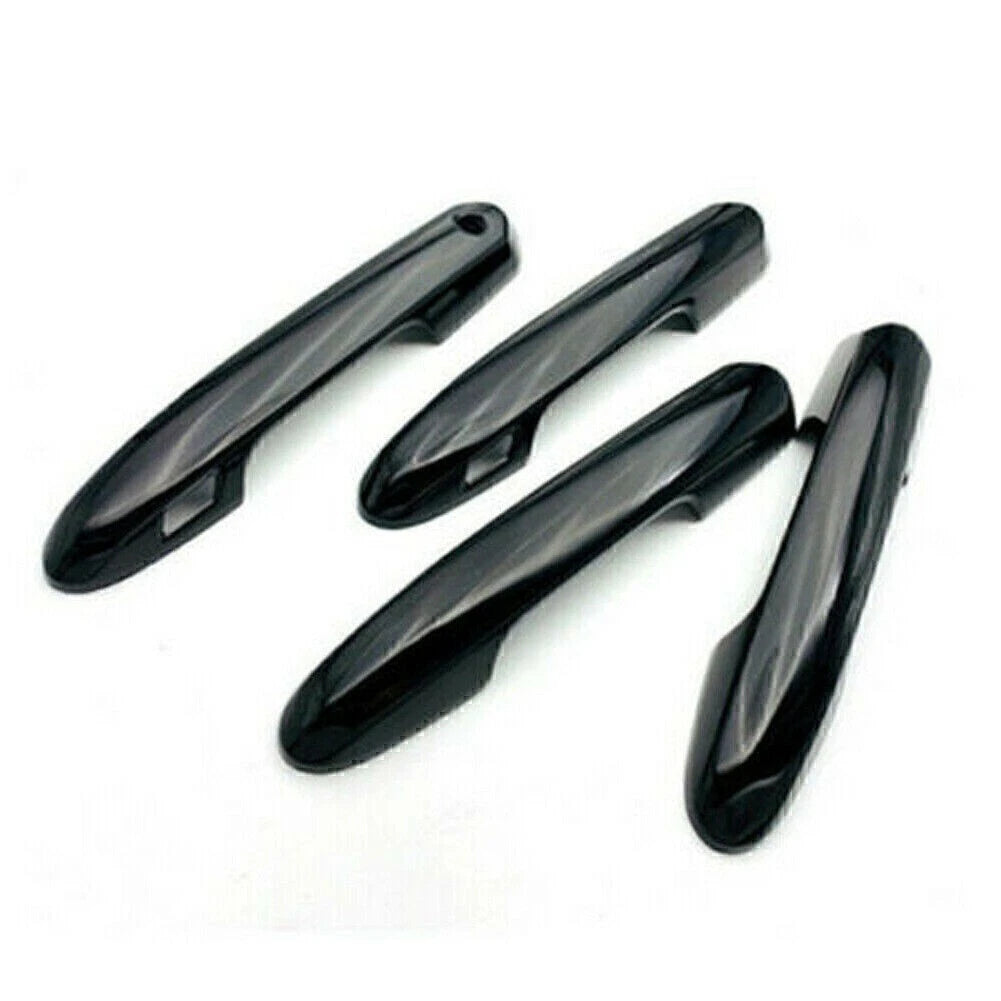 Black Door Handle Cover Trim for Toyota RAV4 (2019–2020)