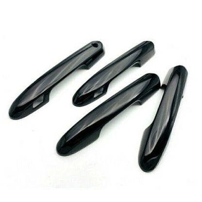 Black Door Handle Cover Trim for Toyota RAV4 (2019–2020)