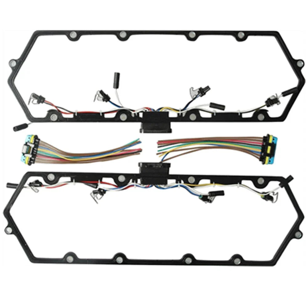 8x Glow Plugs & Valve Cover Gaskets for Ford E250 E350 Excursion 7.3L