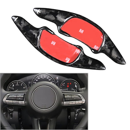 Steering Wheel Paddle Shifter Extension Pair for Mazda 3 (2020–2021) Carbon Fiber