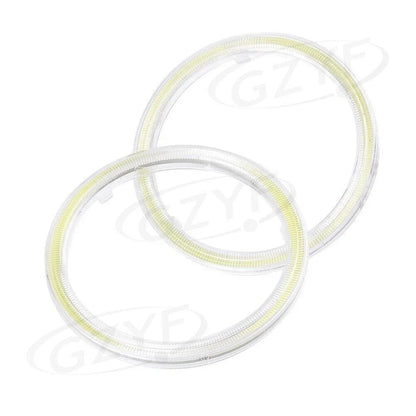 12V-24V 90mm LED Halo Lamp Angel Eyes Fog Light for Car
