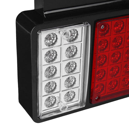 1 Pair 24V LED Rear Tail Lights for Isuzu Elf Truck (2000-2023)