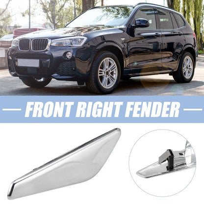 Front Right Fender Side Marker Finisher Trim for BMW X3 X4