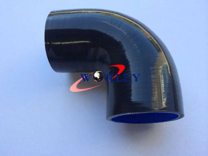 Silicone 90 Degree Elbow Hose for Turbo Intercooler Pipe (3.5 Inch)