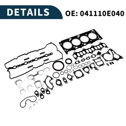 Cylinder Head Gasket Kit No.041110E040 for Toyota 1GD/2GD (1 Set)