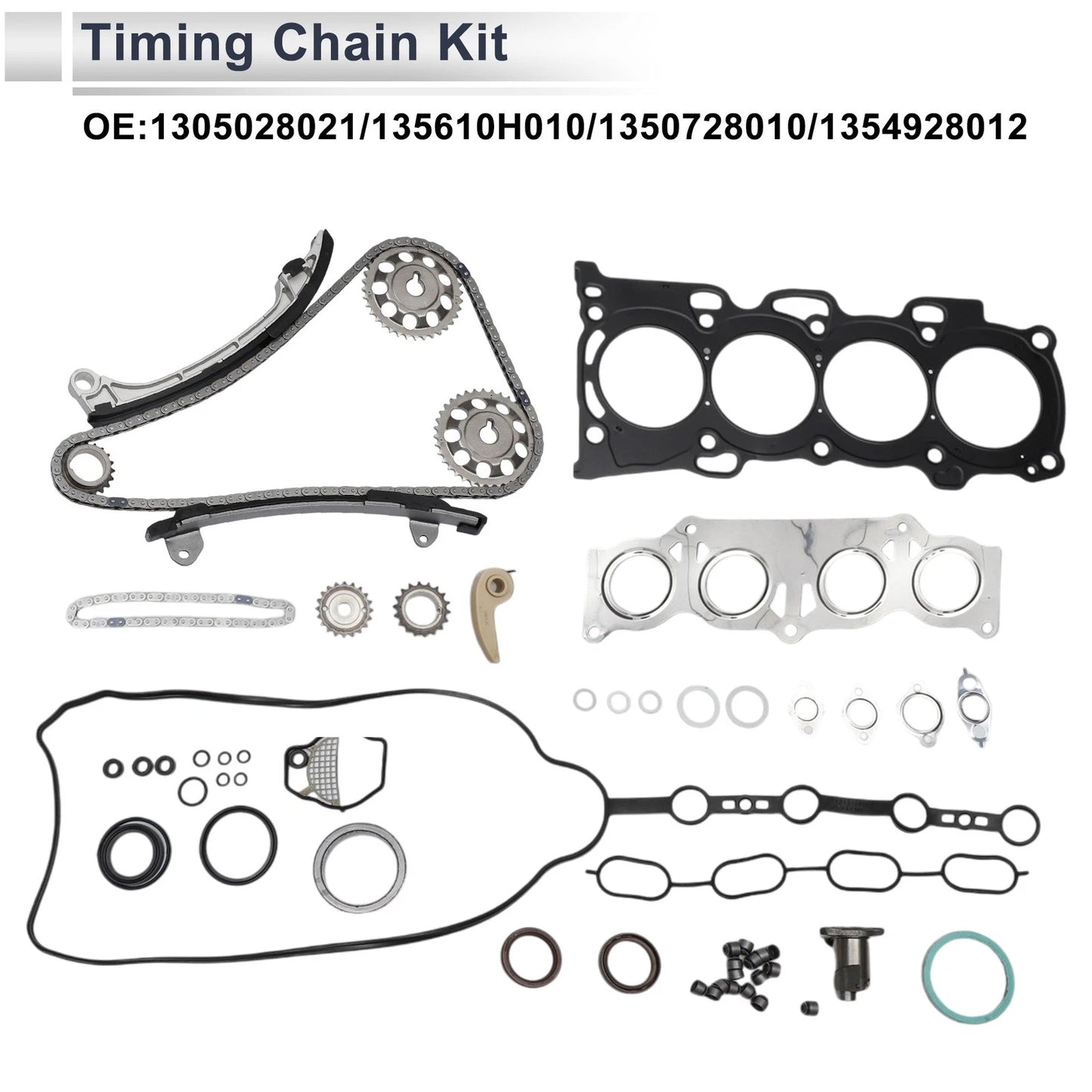 Timing Chain Kit Set for Toyota Camry RAV4 Solara Highlander (No. 135210H010)
