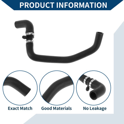 Radiator Hose for Peugeot 206 Hatchback (1998–2012) No. 6466Z8 Rubber Black