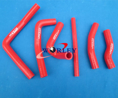 Silicone Radiator Hose for Honda CR250 CR250R 2000-2001 ( Red)