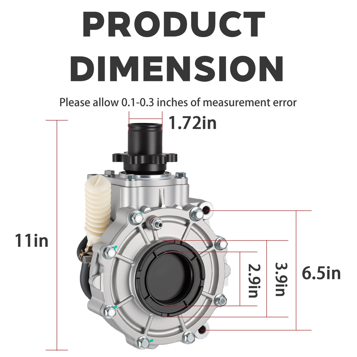 Complete Rear Differential for Yamaha Grizzly 660 (2002–2008)