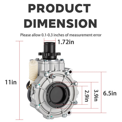 Complete Rear Differential for Yamaha Grizzly 660 (2002–2008)