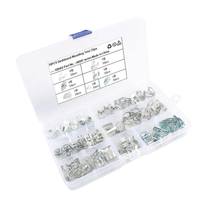 Dashboard Retainer Clips for Instrument Panel Moulding - A (Fits Various Years)