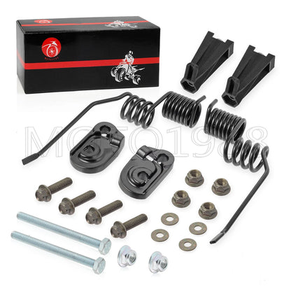 Rail mounted Ice Scratcher for Ski-Doo Summit REV G4 REV-XM REV-Gen(2013–2021)