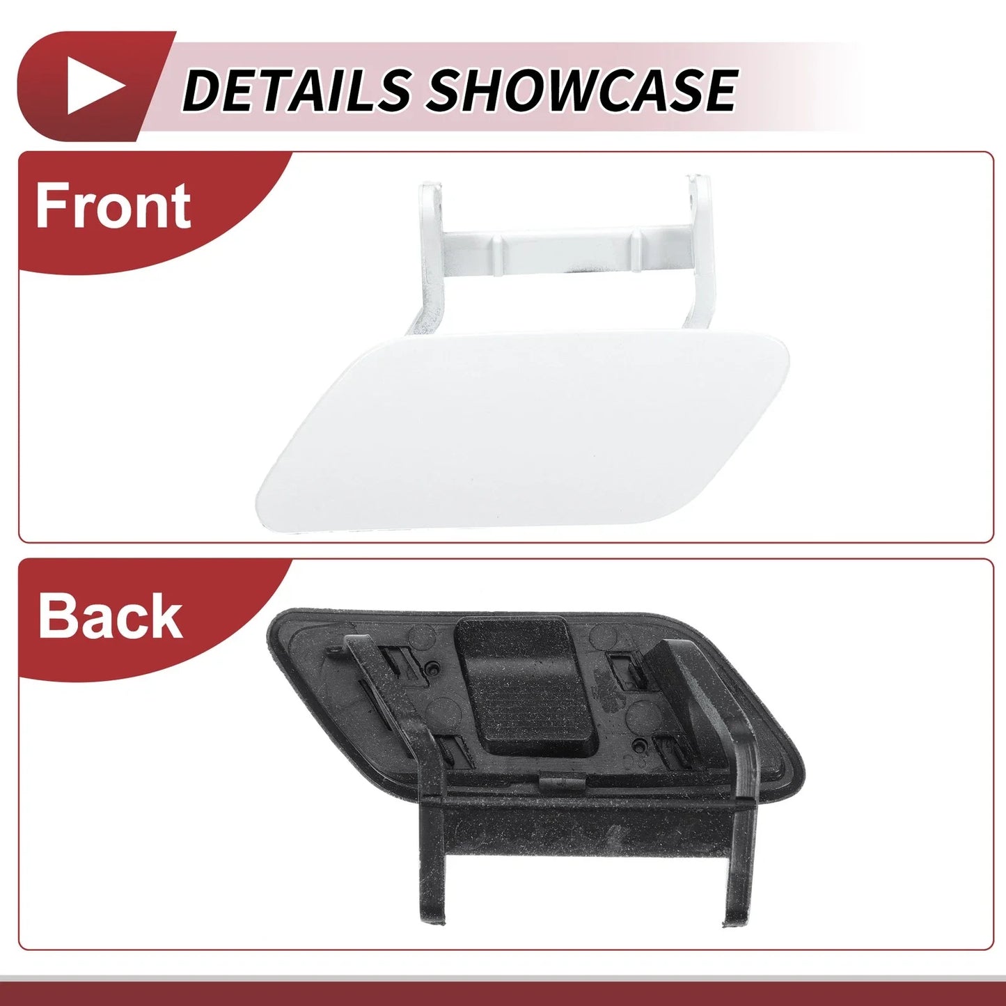 Front Left Washer Nozzle Cover for Mercedes-Benz ML350 (2012-2015) 1 x Cap