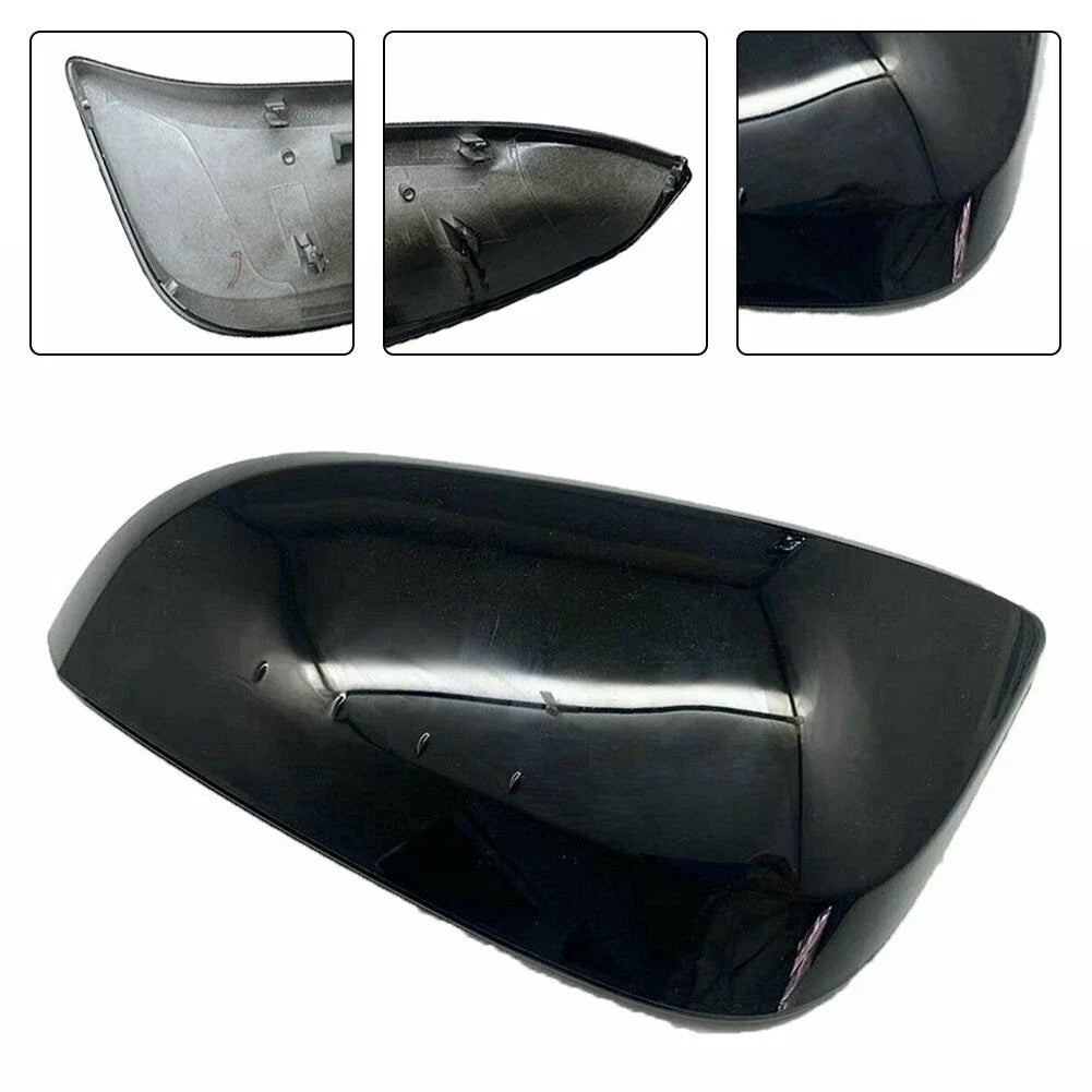 Left Side Rear View Mirror Black Cover Cap Wing Mirror for RAV4 (2013–2019)