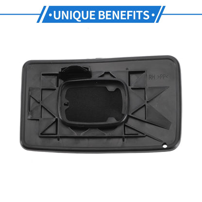 Right Passenger Side Mirror Glass Replacement for Ford (Non Heated)