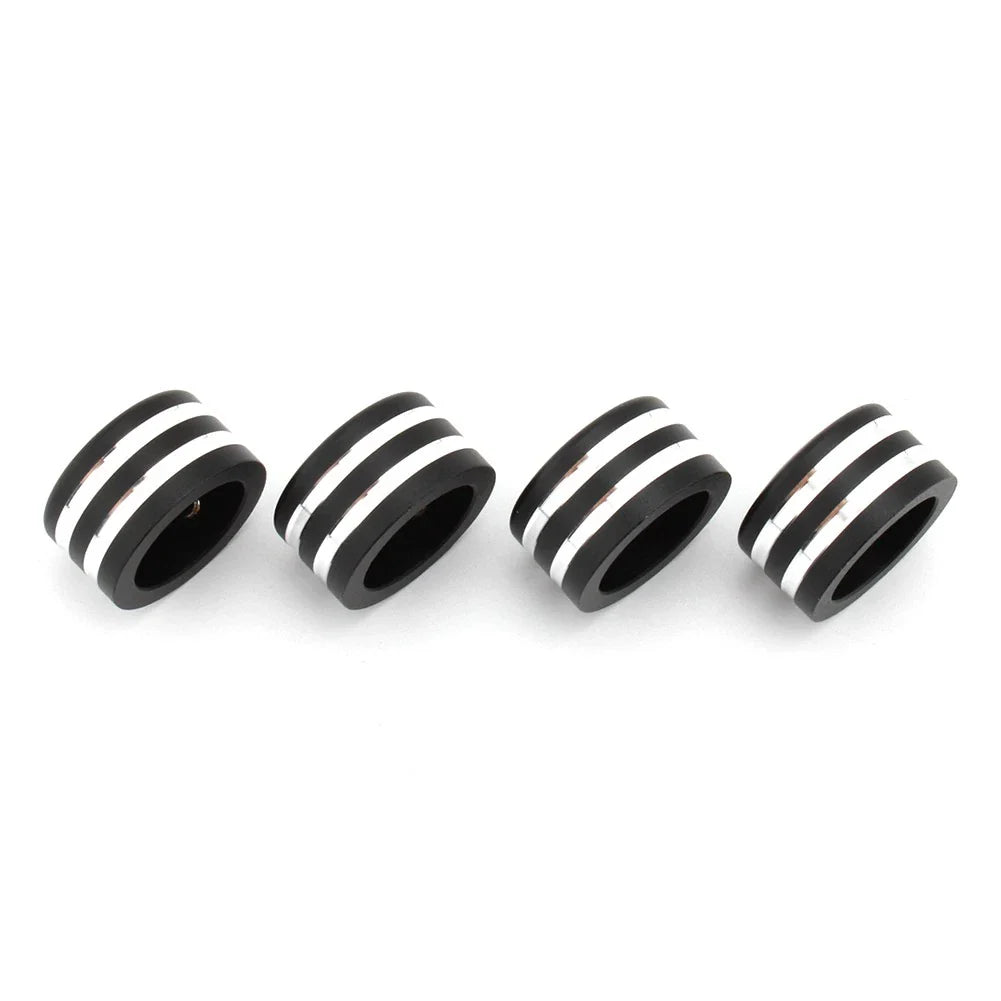 4 x Billet Machined Head Bolt Cover Caps for Triumph T120 Thruxton (2016-2023)