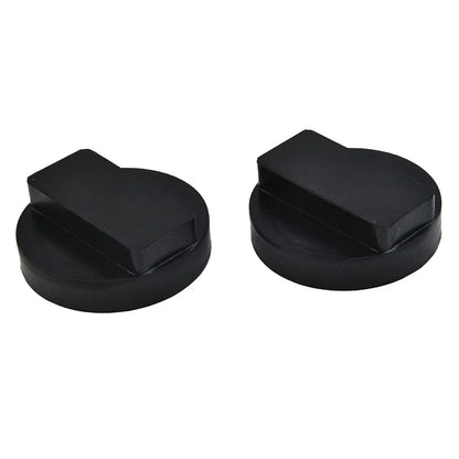 2 x Rubber Jacking Point Pad Adaptor Black for BMW 3/4/5 Series