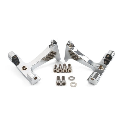 2" Air Ride Pressure Gauge Bracket for Harley Touring