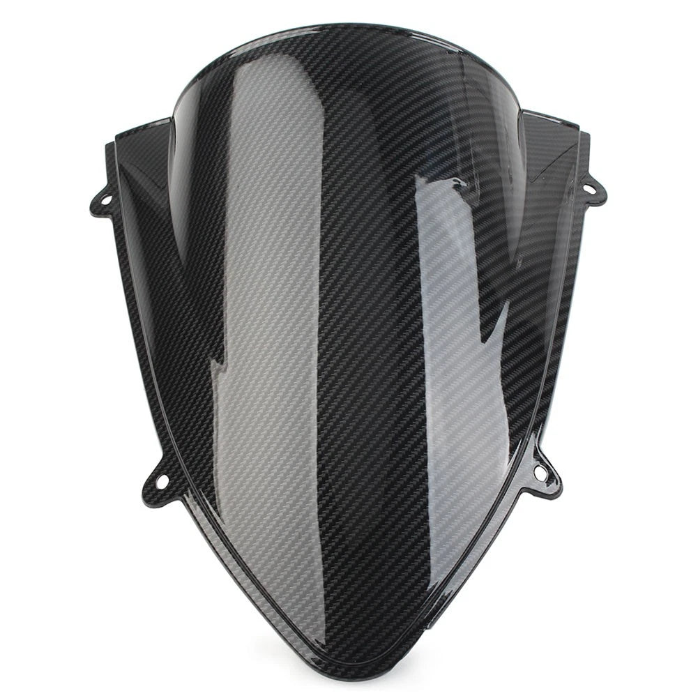 Windshield Screen for Kawasaki Ninja 250 250R EX250 (2008–2012) Carbon Fiber Black