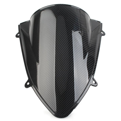 Windshield Screen for Kawasaki Ninja 250 250R EX250 (2008–2012) Carbon Fiber Black