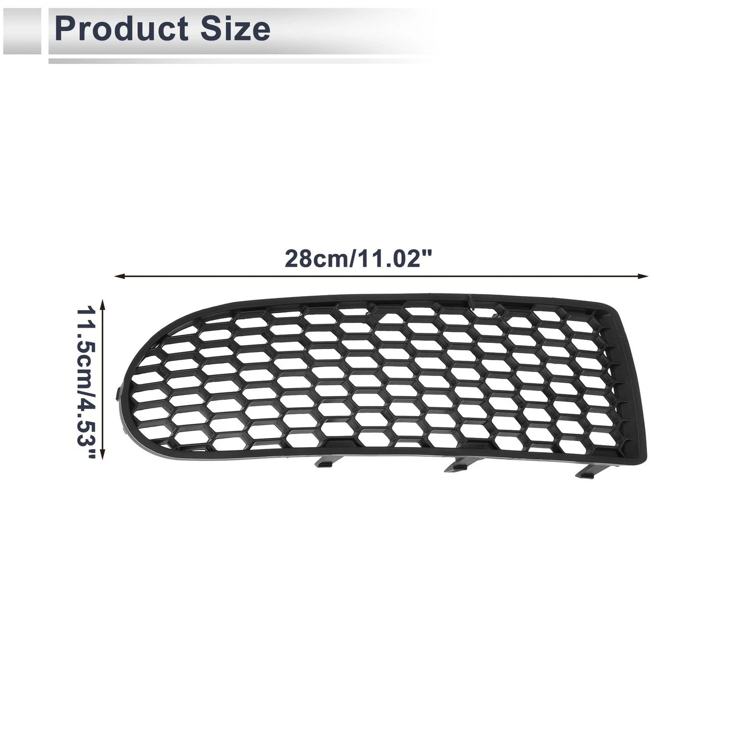 1 Pc Fog Light Grill for Volkswagen Beetle (2006–2010) No. 1C0807684A