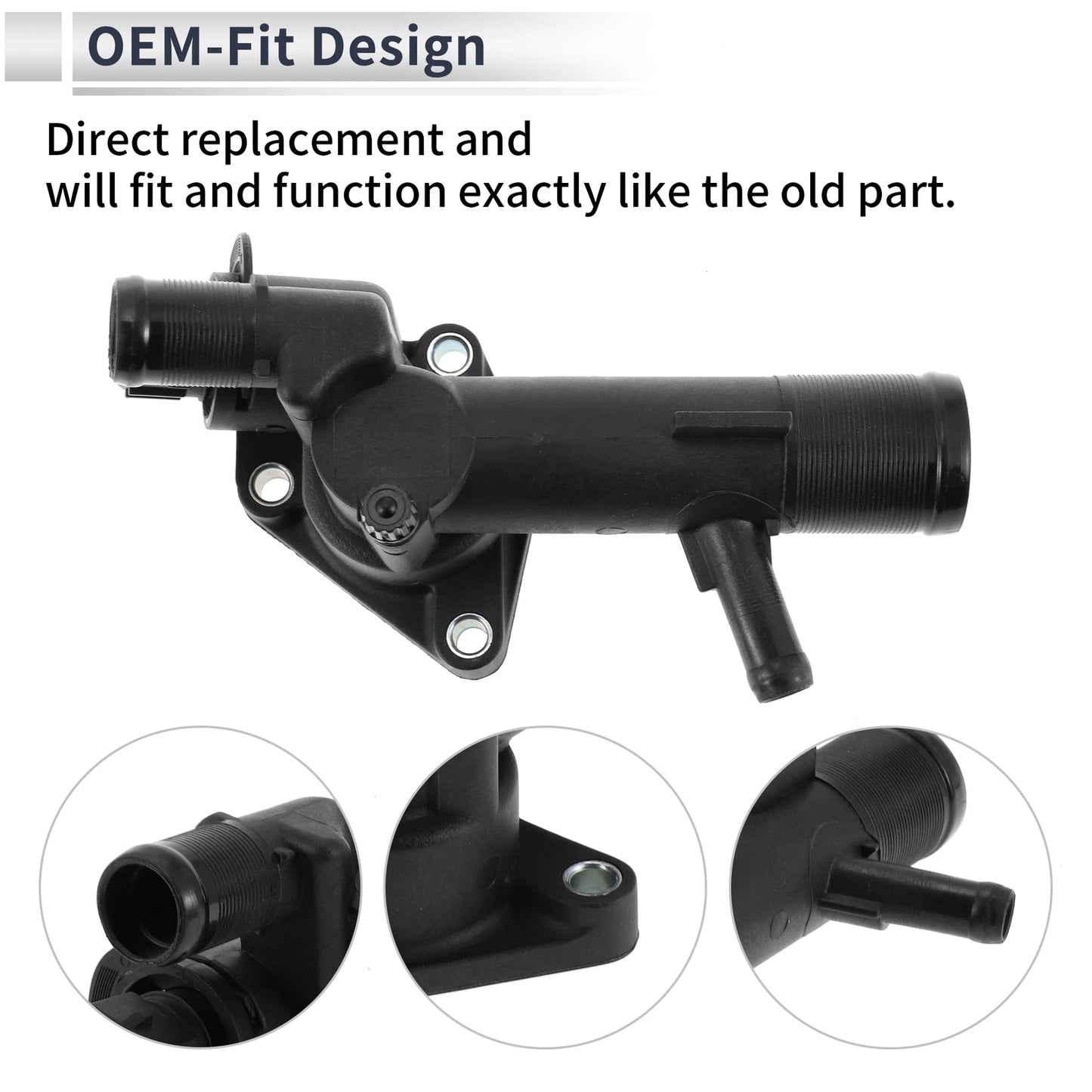 Engine Coolant Thermostat Housing Assembly for Renault Clio (2001–2003)