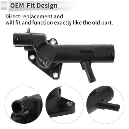 Engine Coolant Thermostat Housing Assembly for Renault Clio (2001–2003)