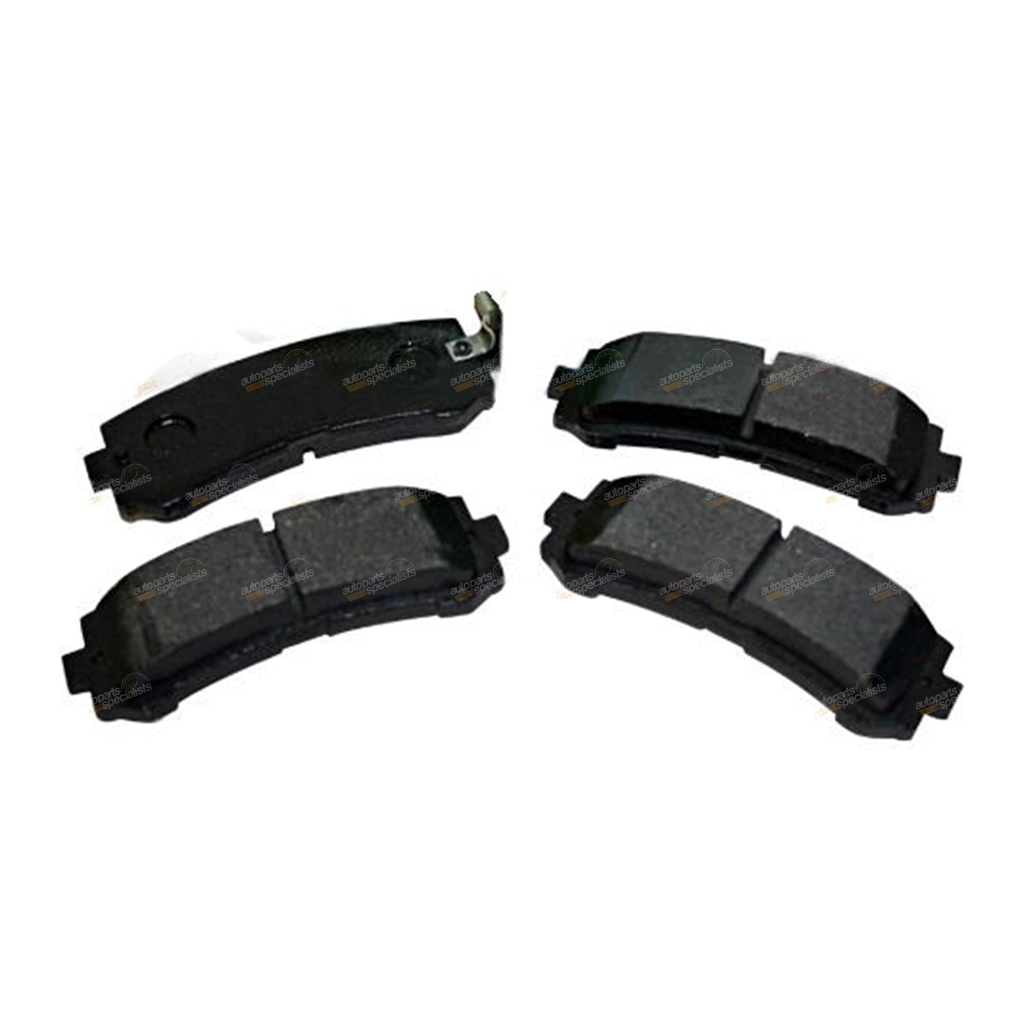 Set of 4 Rear Disc Brake Pads for Nissan Patrol GU Y61 (2001–2010)