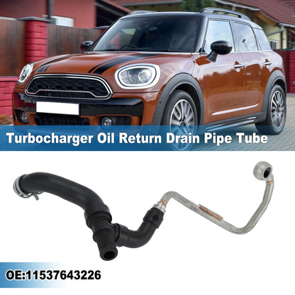 Turbocharger Coolant Hose Return Line No. 11537643226 for BMW 120i 220i 320i 430i (2010–2020)