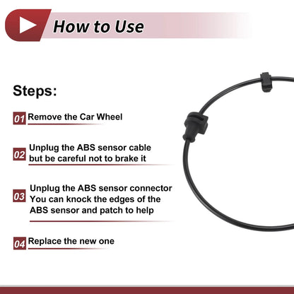 ABS Wheel Speed Sensor for Honda City Front Right (2014-2023)
