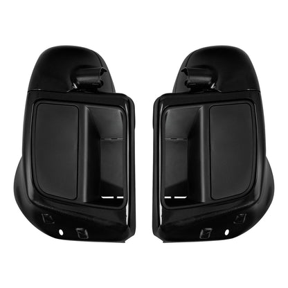 Lower Vented Fairings for Harley Electra Street Glide (2014-2025) Black Quartz