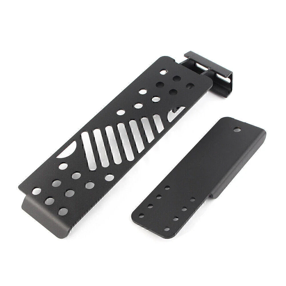 Black Steel Left Driver Foot Peg for Jeep Wrangler JL (2018-2019)