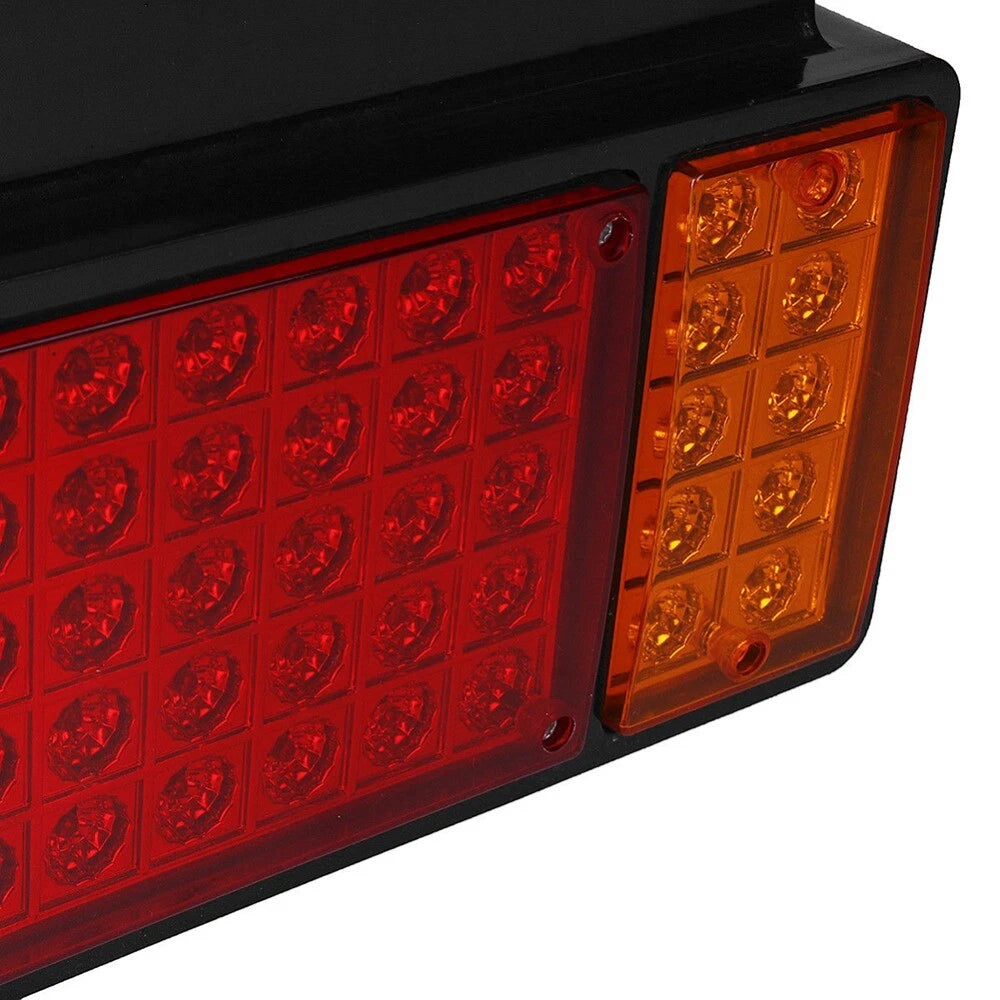 1 Pair 24V LED Rear Tail Lights for Isuzu Elf Truck (2000-2023)