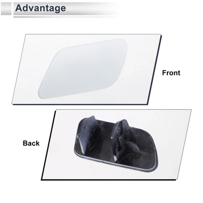 Front Left Side Bumper Headlight Washer Nozzle Cover Cap for BMW 740i