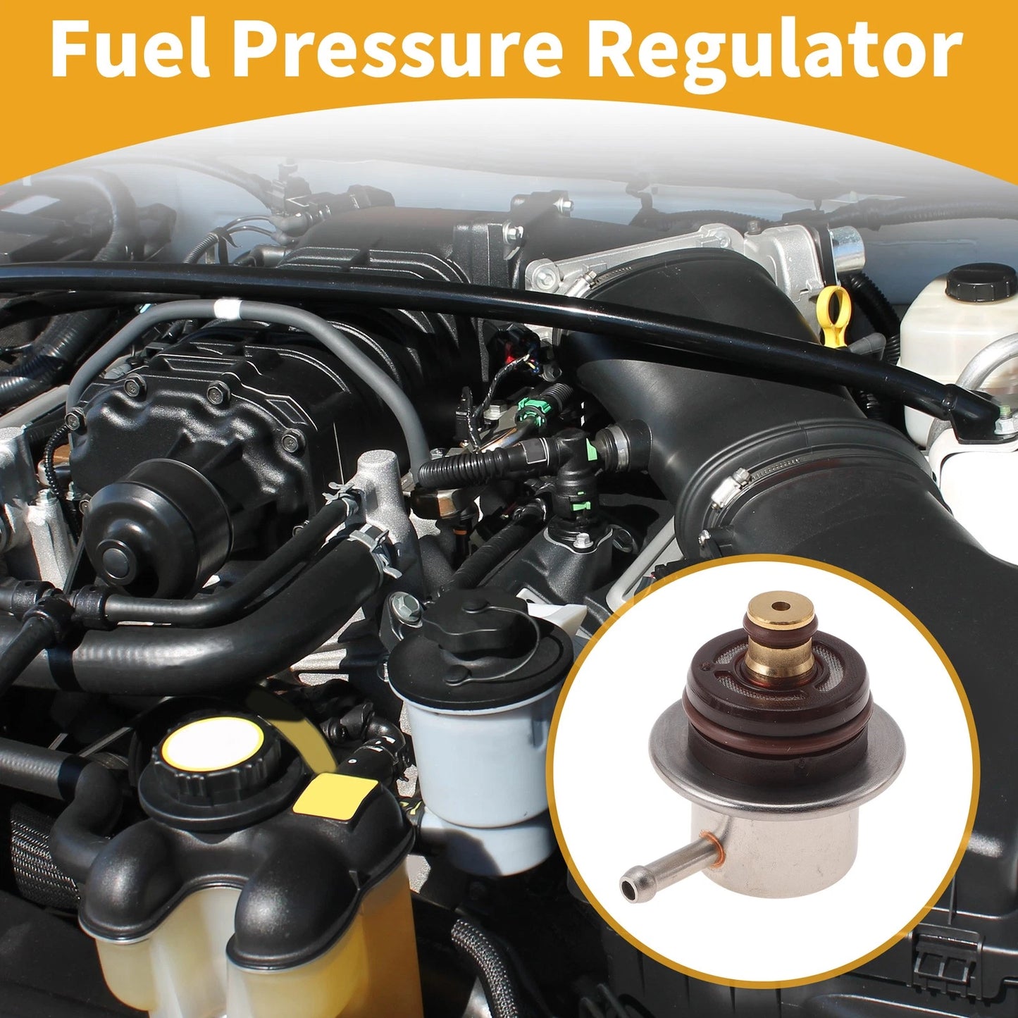 Fuel Pressure Regulator for Hyundai Sonata (No. 3530138300)