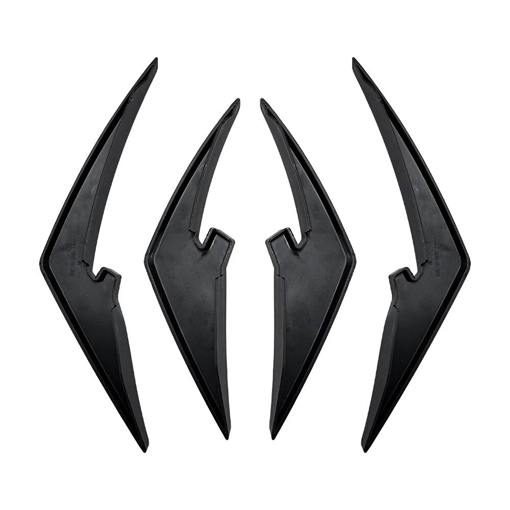 1 Pair ABS Front Bumper Splitters for BMW M3 M4 G80 G81 G82 G83 (2021-2024)