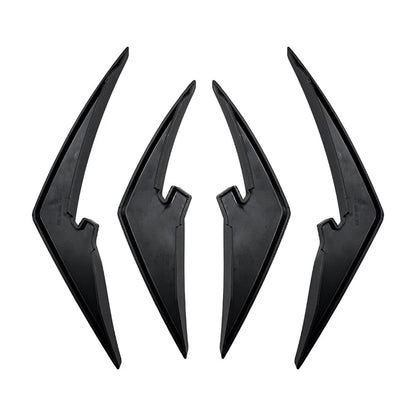 1 Pair ABS Front Bumper Splitters for BMW M3 M4 G80 G81 G82 G83 (2021-2024)