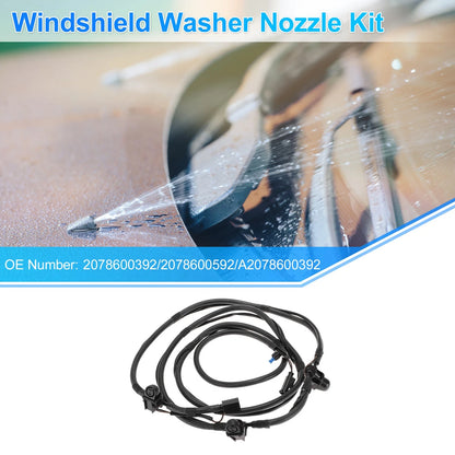 Windshield Washer Nozzle Kit for Mercedes-Benz E-Class (W212) 2078600392