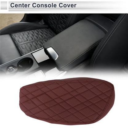 Center Console Cover for BMW X1 (2016–2022) Wine Red 1 Pc