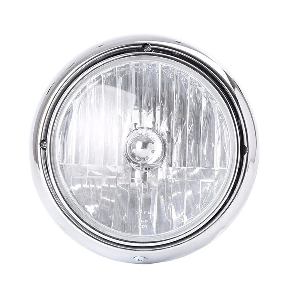 Chrome Front Headlamp Amber Light for Harley Electra Glide (2014–2023)