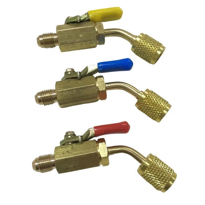 Valve Adapter LeftHand Ball Valve, 14-Inch Female Flare for A2L R32 R454B