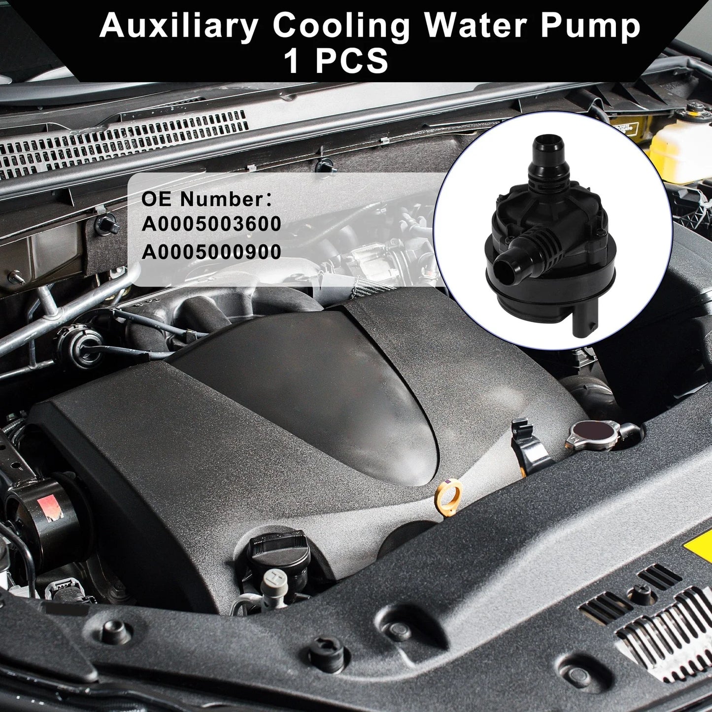 Auxiliary Cooling Water Pump for Mercedes-Benz E-Class (2016-2024) 1 x Pc