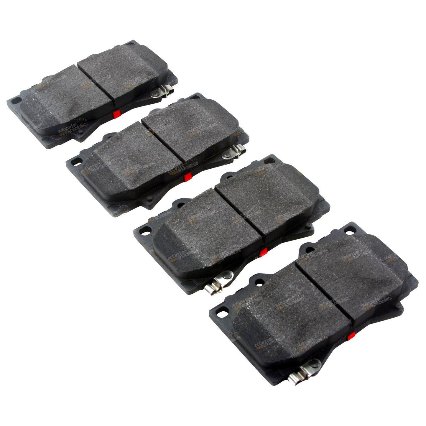 Set of 4 Brembo Front Disc Brake Pads for Lexus LX470 (1998–2007)