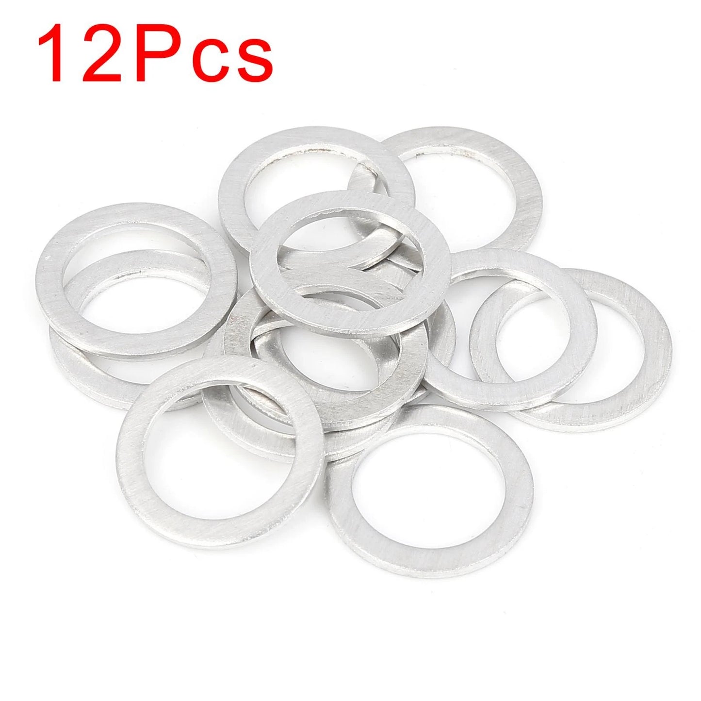 1 M20 Silver Tone Oil Drain Plug Gaskets for Honda